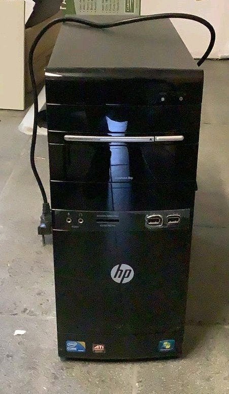 Desktop computer HP, Enlèvement, Comme neuf