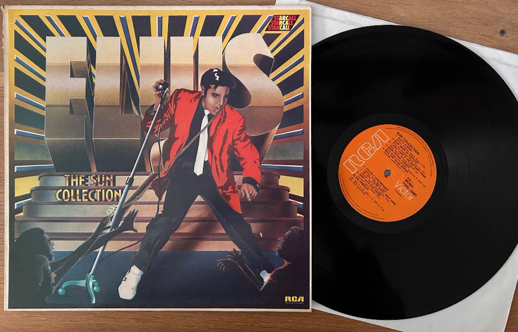 ELVIS PRESLEY - The sun collection ( LP ), Cd's en Dvd's, Verzenden, Voor 1960, Zo goed als nieuw, Rock-'n-Roll