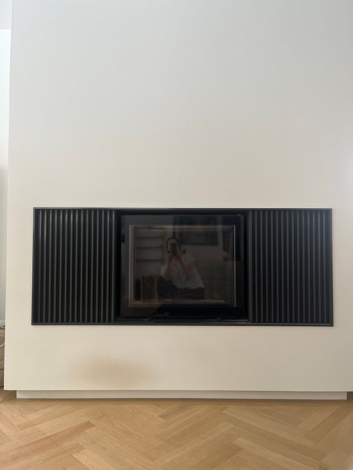 Inbouwhaard M-design Venus 789 green plus, Huis en Inrichting, Haarden, Ophalen, Zo goed als nieuw, Inbouwhaard, Houthaard