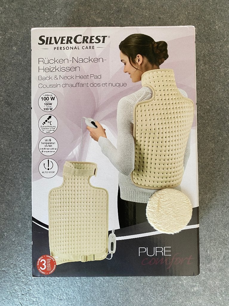 Coussin chauffant électrique SilverCrest - 6 niveaux ️, Electroménager, Enlèvement ou Envoi, Neuf, Autres types