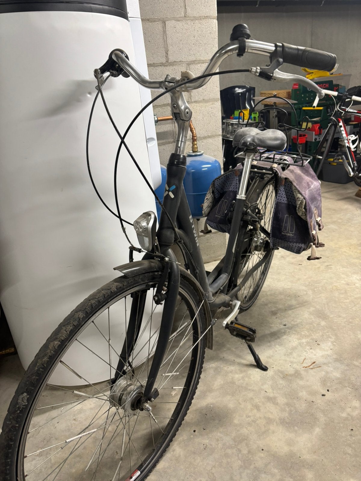 Dames fiets tekoop, Fietsen en Brommers, Ophalen, Gebruikt, Velgrem, Versnellingen