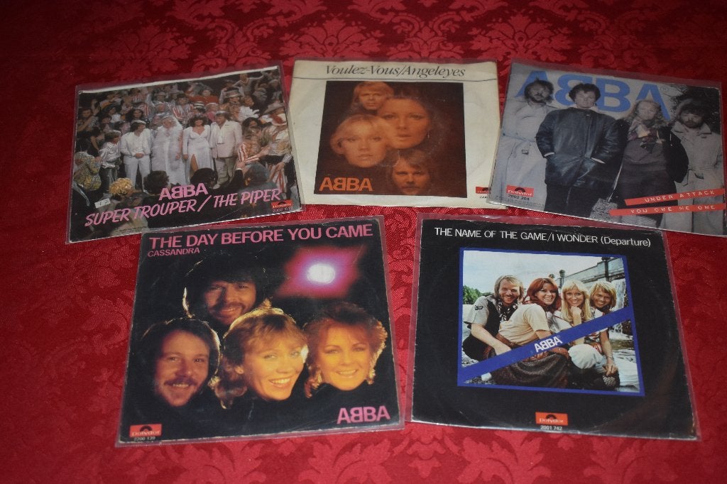 nog enkele 45 t's met ABBA hits, Cd's en Dvd's, Pop, 7 inch, Ophalen of Verzenden, Zo goed als nieuw