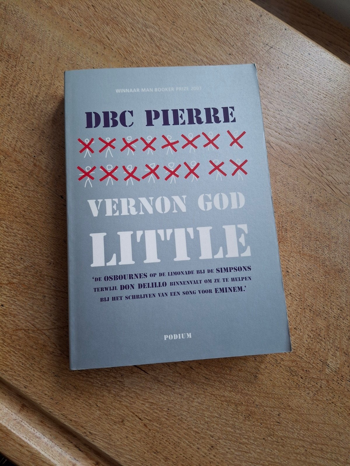 Boek ´Vernon God Little´ door DBC Pierre
 Heel goede staat, Boeken, Romans, Ophalen of Verzenden