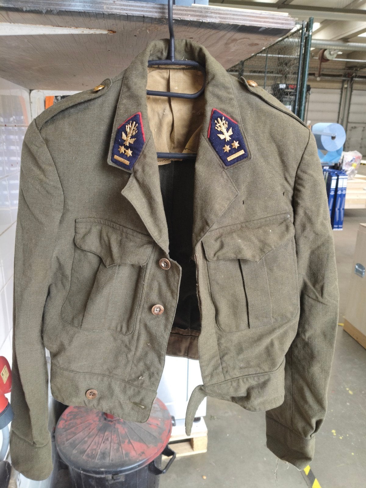 robe de combat, Collections, Enlèvement ou Envoi, Armée de terre, Vêtements ou Chaussures