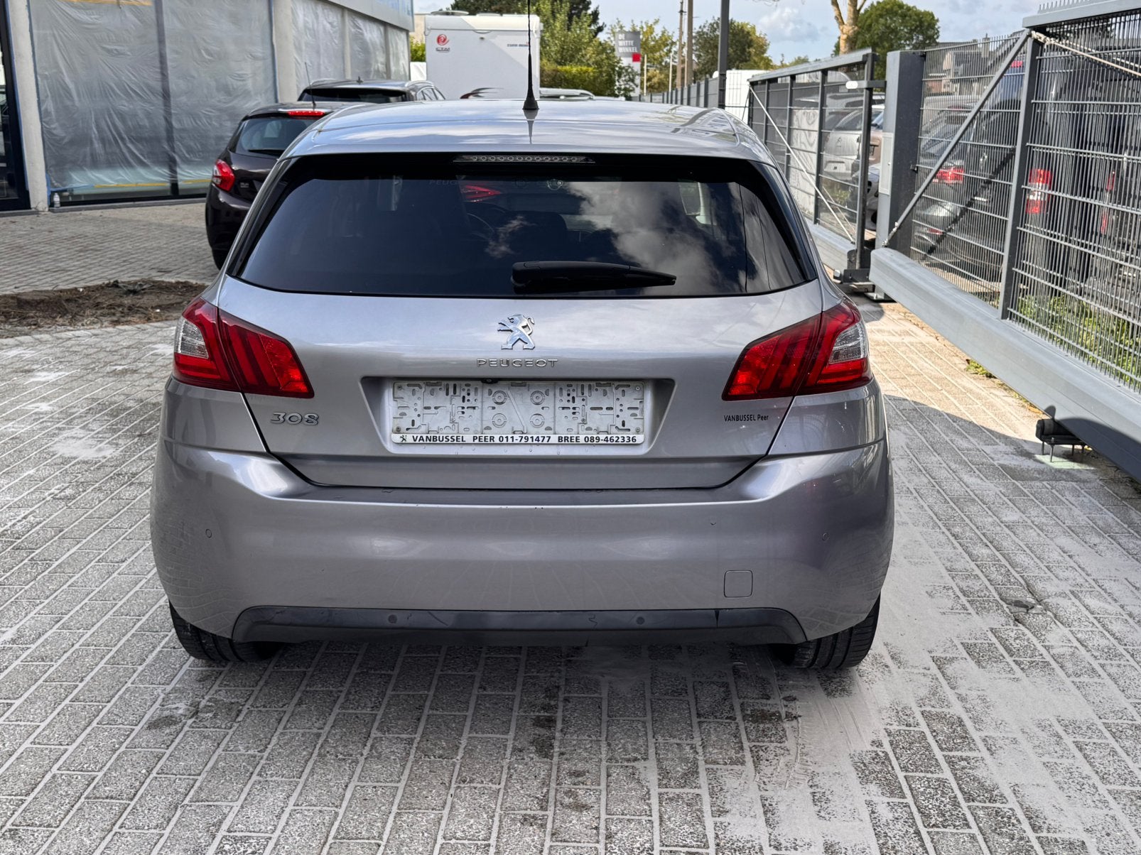 PEUGEOT 308 benzine automaat 83000 km, Achat, Euro 6, Entreprise, Automatique