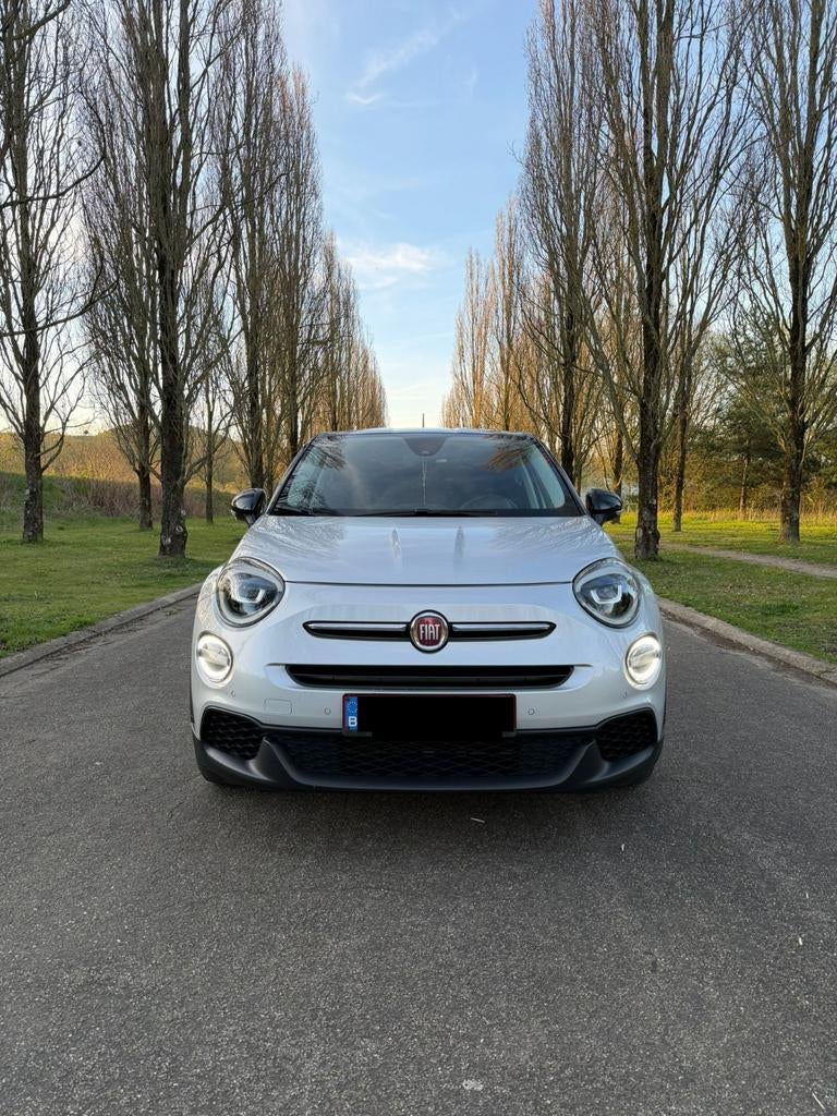 Fiat 500x 1.0 turbo lounge, Auto's, Fiat, 5 deurs, 3 cilinders, SUV of Terreinwagen, Zilver of Grijs