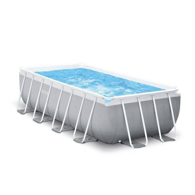 INTEXFrame Premium 488 x 244 cm + zandfilter + stofzuiger, Ophalen, 200 tot 300 cm, 80 tot 120 cm, Zo goed als nieuw