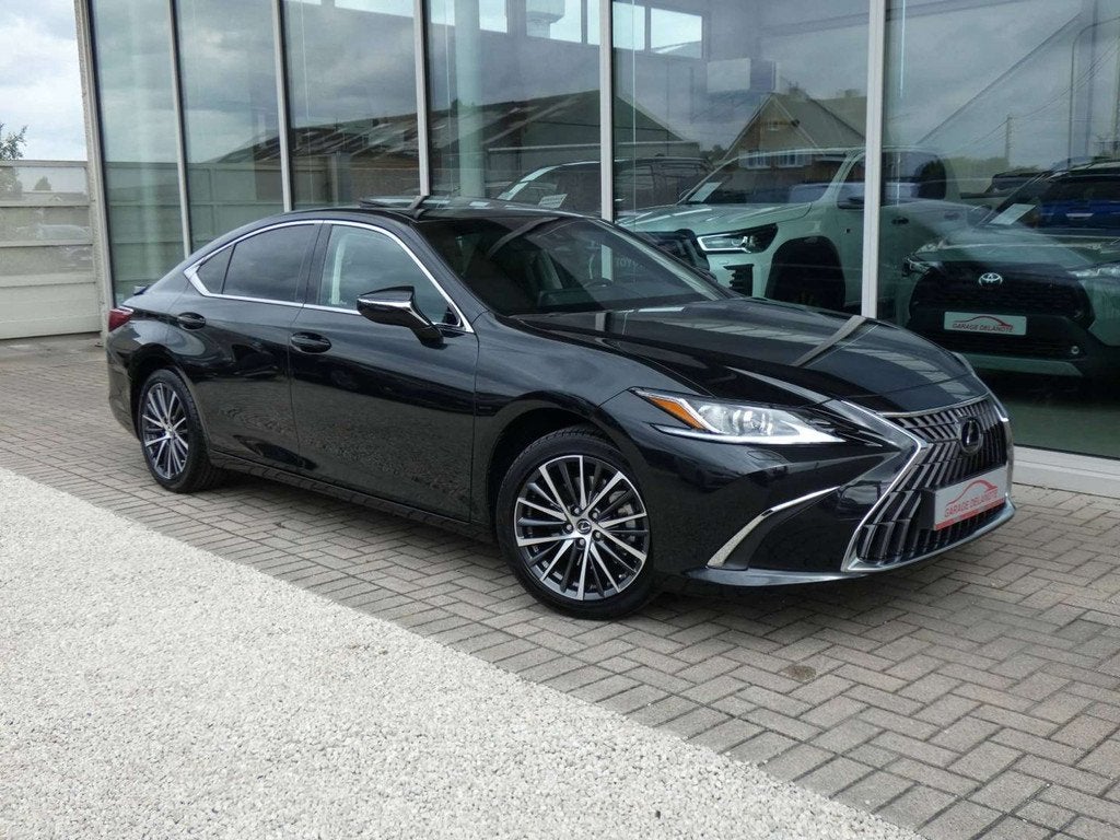 Lexus ES 300 Hybrid Explore line +Open dak +LEDER +Zetelverw, Auto's, Lexus, 4 deurs, Gebruikt, Zwart, 4 cilinders