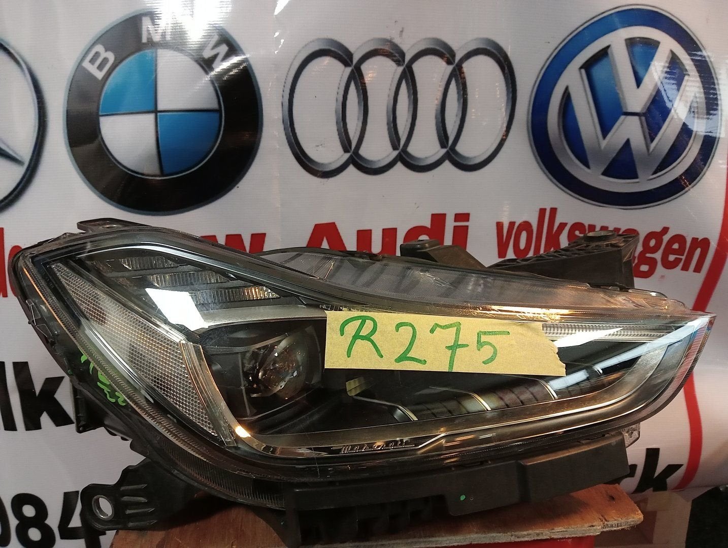 MASERATI GHIBLI VOL LED KOPLAMP RECHTS 00670100984 ORIGINEEL, Maserati, -, Utilisé, -