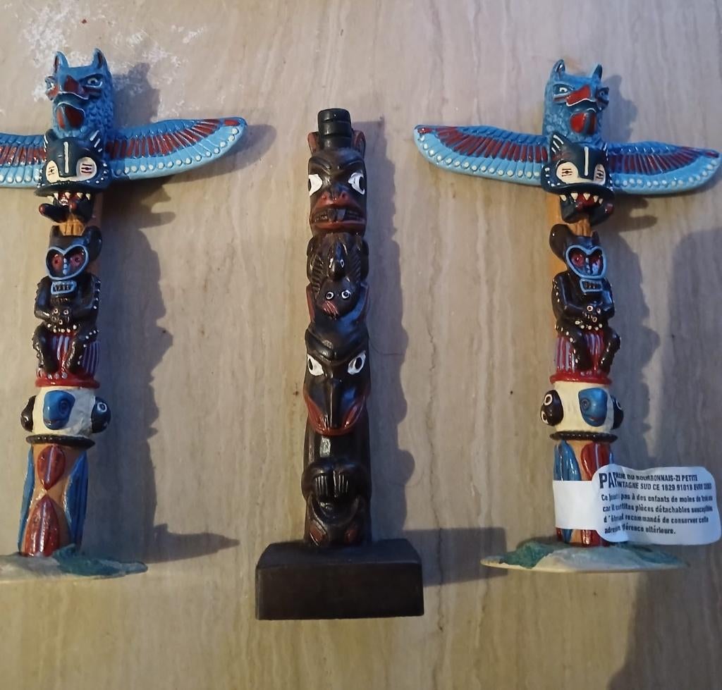 Totempalen native Amerikaans, Verzamelen, Overige Verzamelen, Nieuw, Ophalen