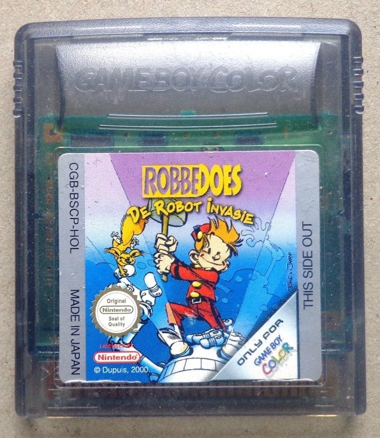 Robbedoes De Robot Invasie voor de Gameboy Color en Advance, Games en Spelcomputers, Games | Nintendo Game Boy, Ophalen of Verzenden
