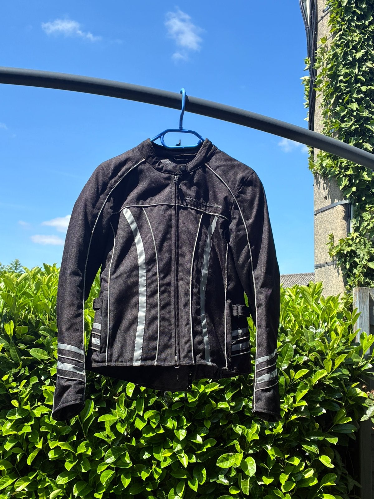 Veste de moto femme Harley Davidson, Kleding | Dames, Jassen | Zomer, Ophalen, Zo goed als nieuw, Zwart