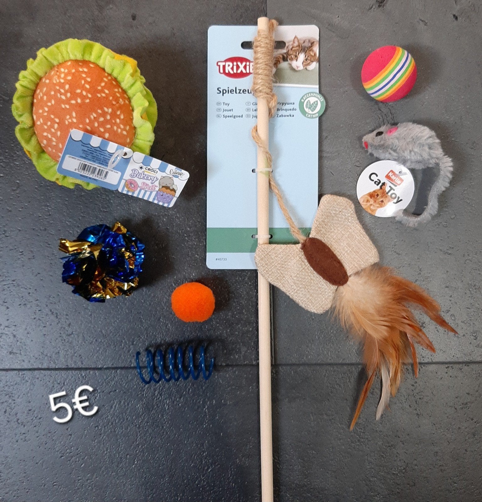 Kattenspeelgoed  set, Ophalen of Verzenden, Nieuw