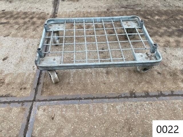 0077. Div. rolcontainer / onderstel / meubelhondje / dolly, Ophalen, Gebruikt