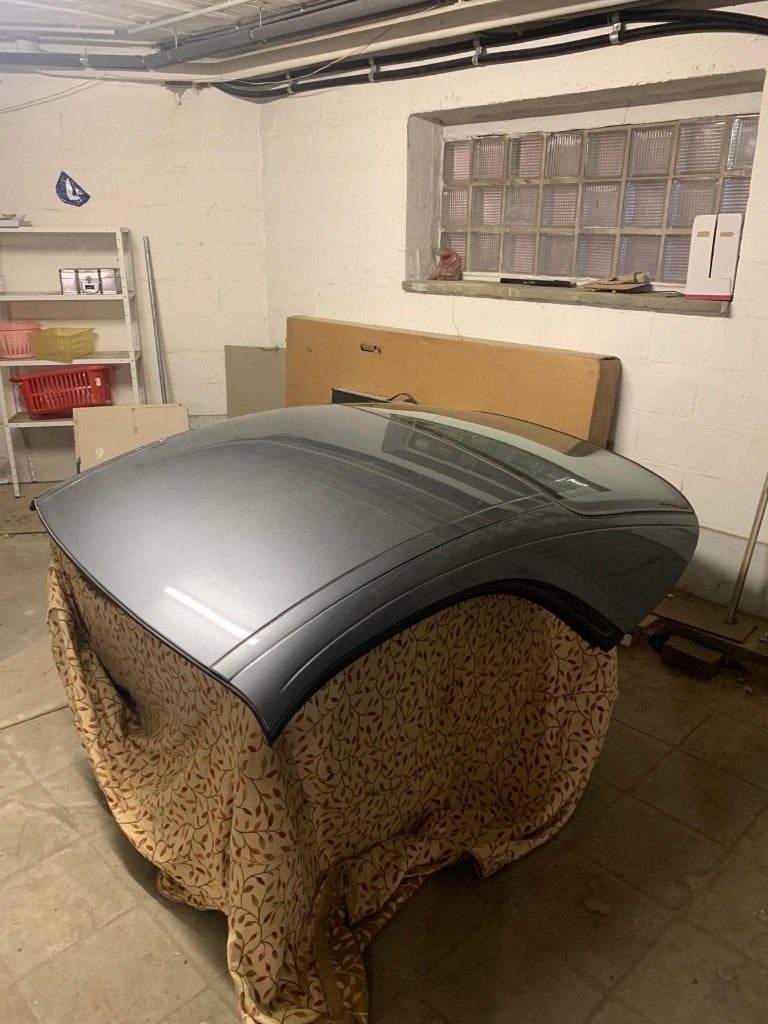 Hard top Porsche 996 gris, Ophalen, Gebruikt, Porsche