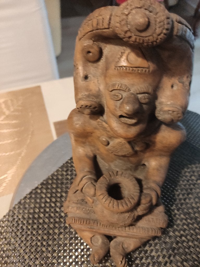 oud beeldhouwwerk, Antiquités & Art, Art | Sculptures & Bois, Enlèvement ou Envoi