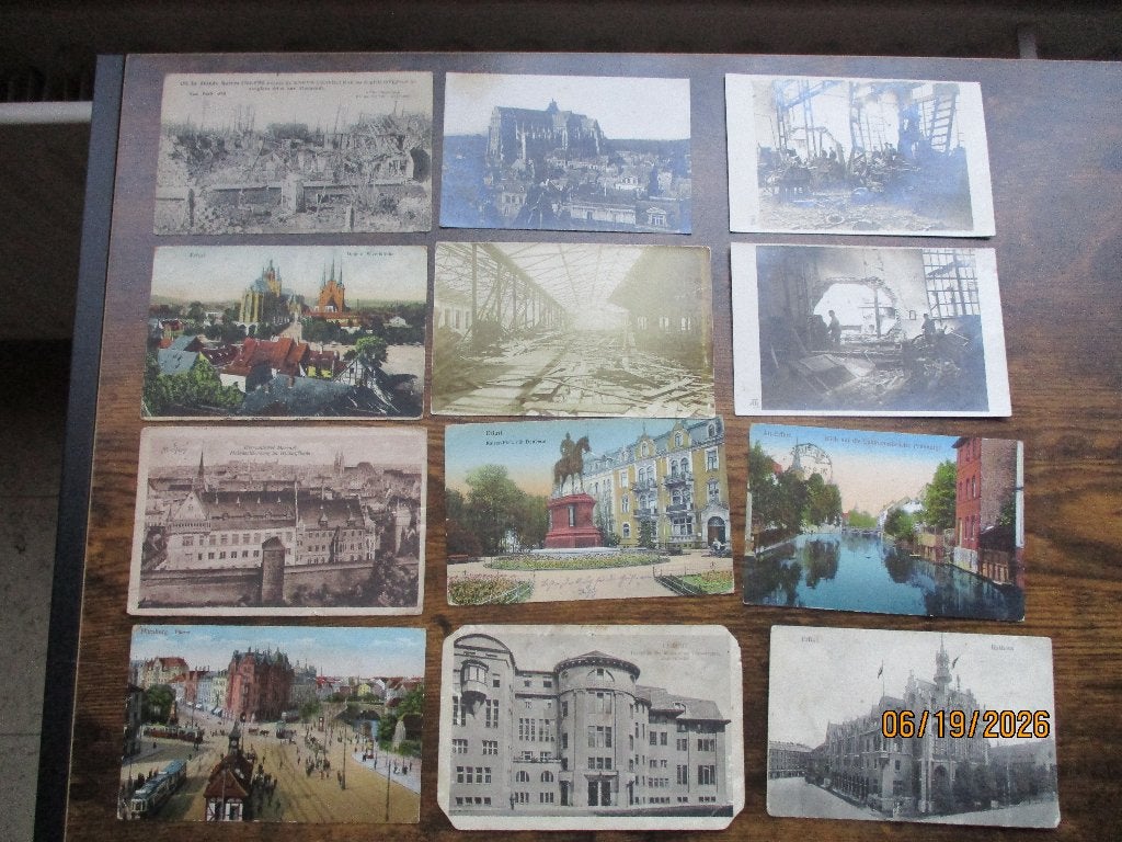 Lot 12 PK WO1, Verzamelen, Verzenden