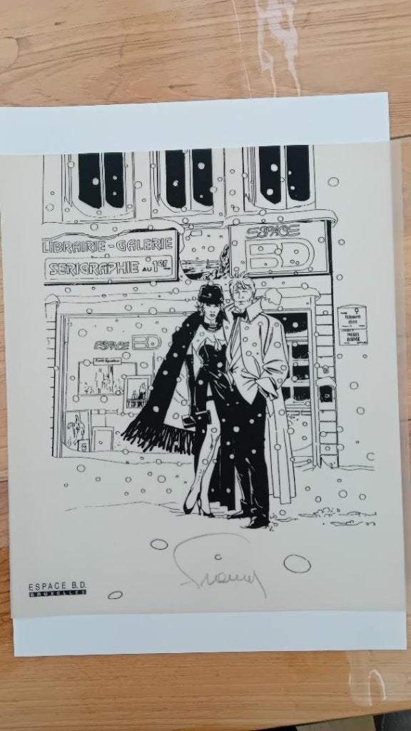Largo Winch - Calque de planche signé, Enlèvement ou Envoi, Neuf