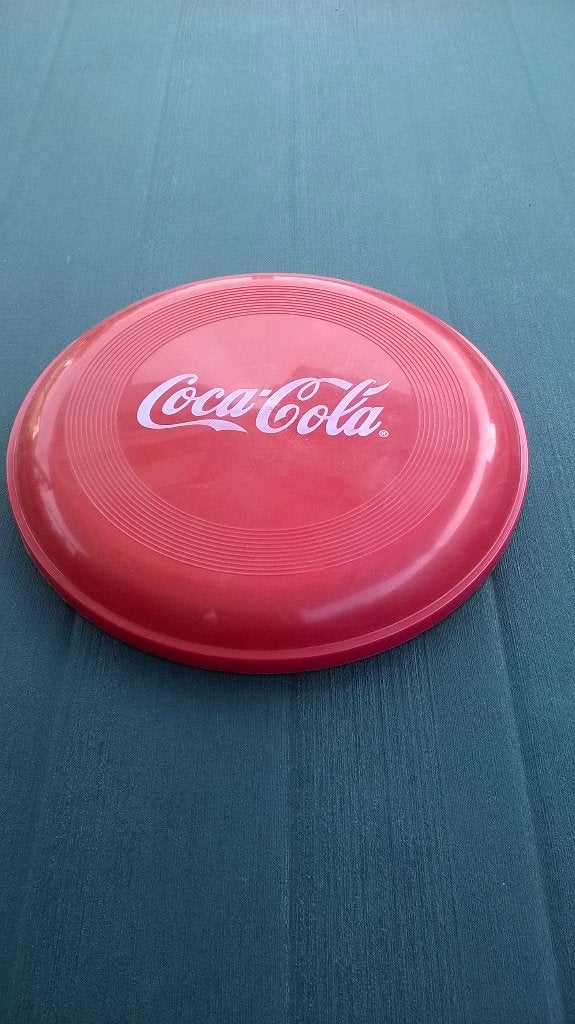 Coca-Cola 1 Frisbee en 1 klein blikje, Ophalen of Verzenden, Zo goed als nieuw, Overige typen