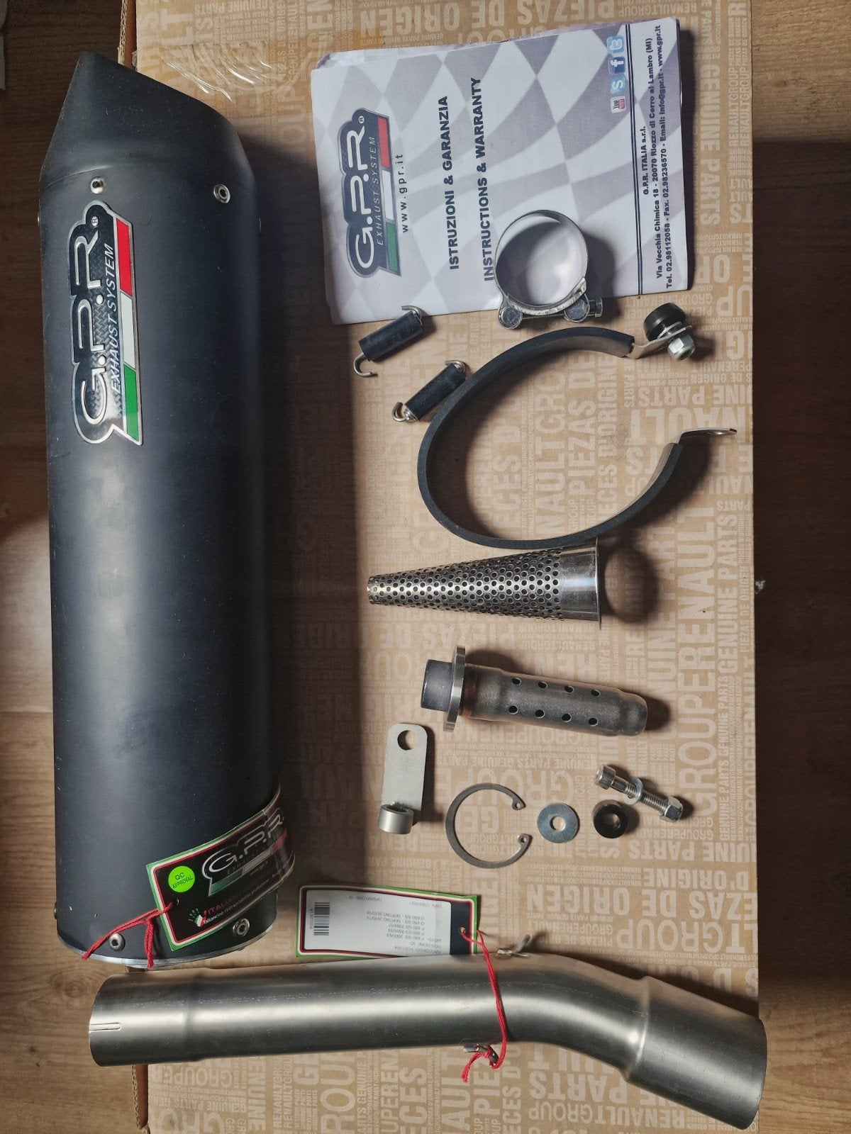Silencieux GPR Bmw F650 GS, Motos, Enlèvement, Neuf