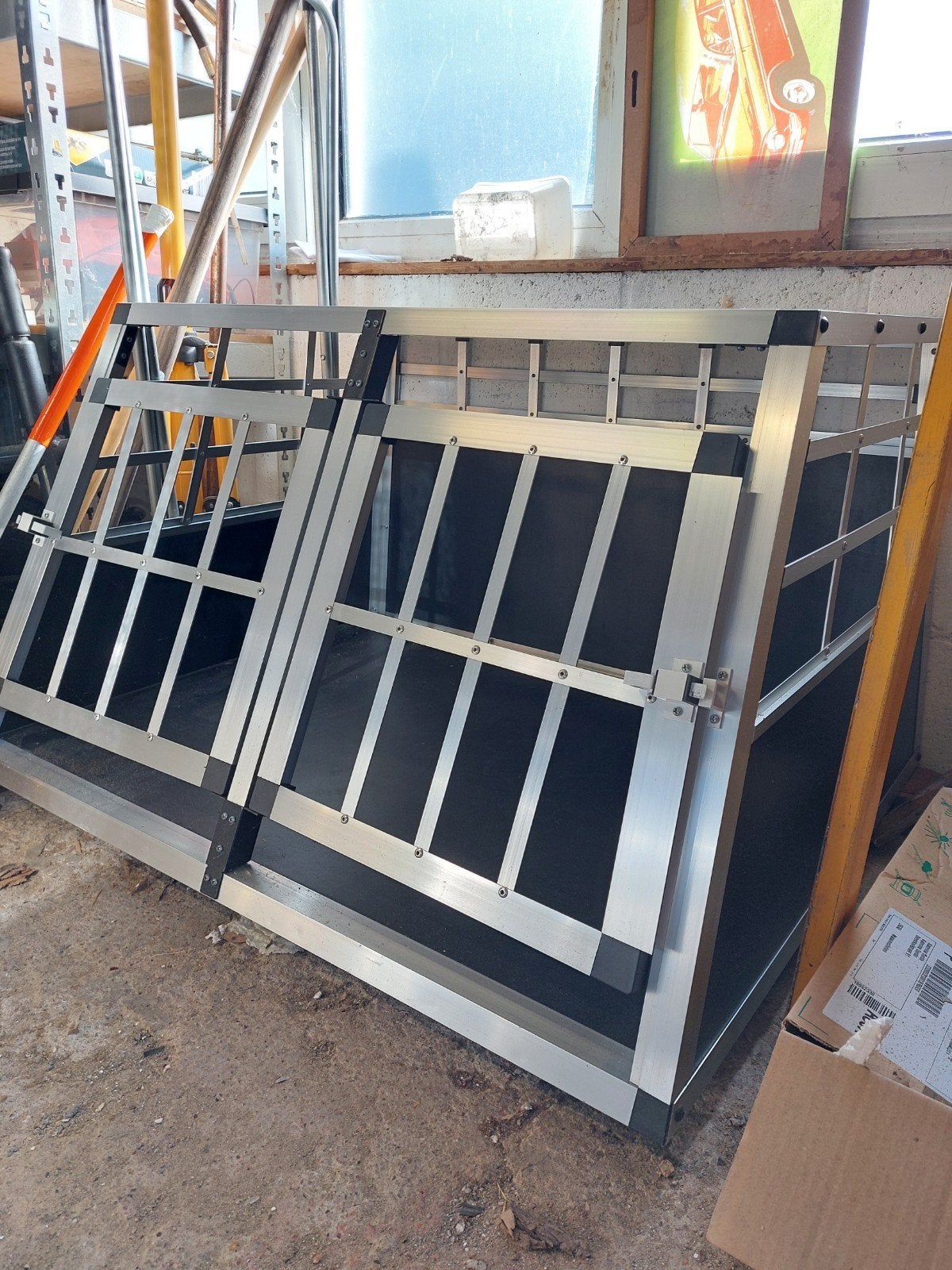 Auto hondenbench, Dieren en Toebehoren, Ophalen, Gebruikt, 75 tot 110 cm, Minder dan 65 cm