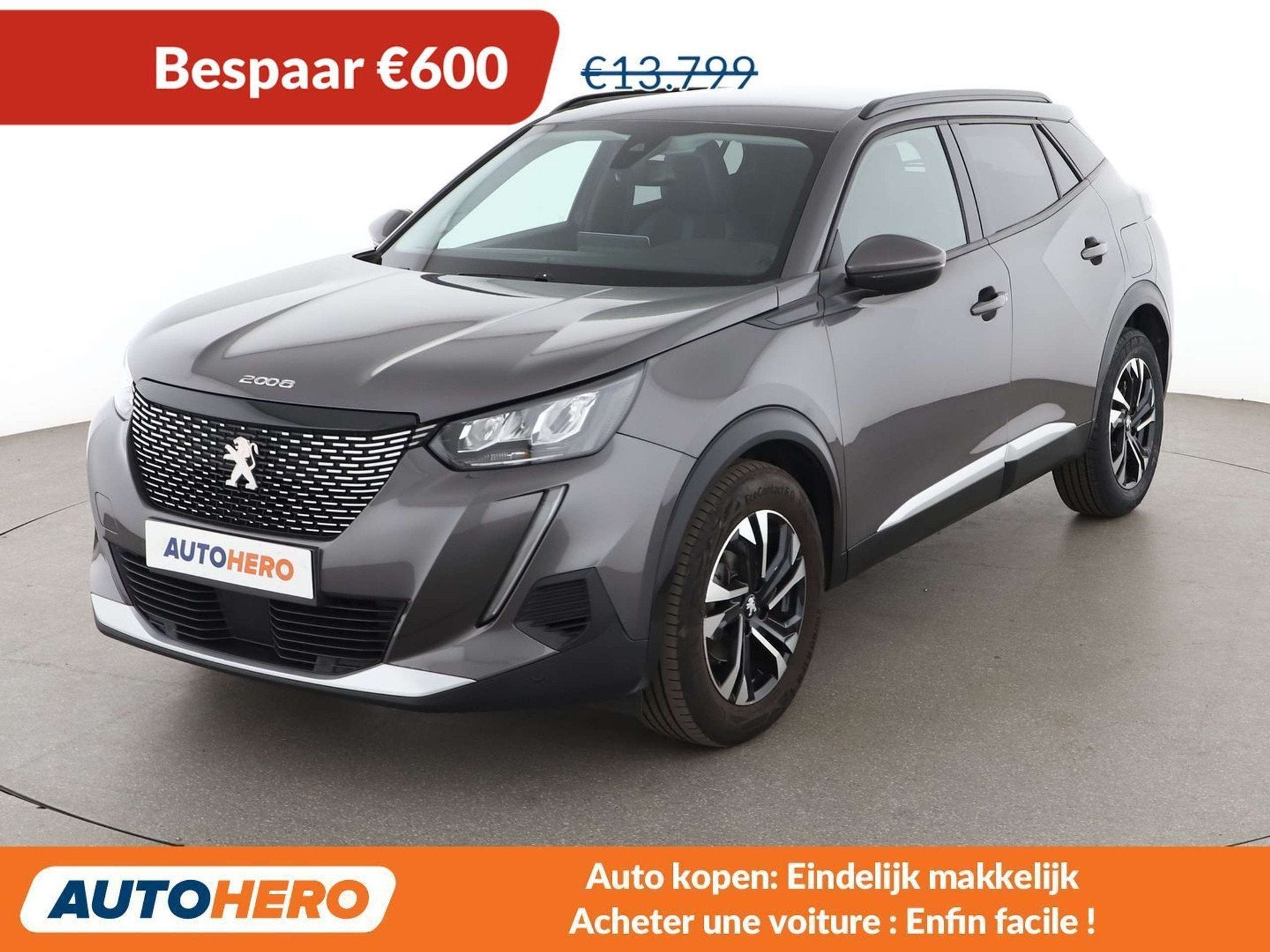 Peugeot 2008 1.2 PureTech Allure (bj 2020), Voorwielaandrijving, 1263 kg, Gebruikt, 1199 cc