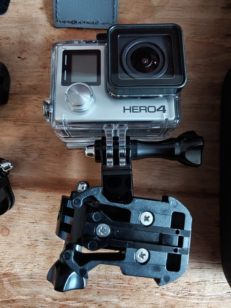 GoPro HERO4 Silver + accessoires – Zo goed als nieuw, Ophalen of Verzenden, Zo goed als nieuw, GoPro