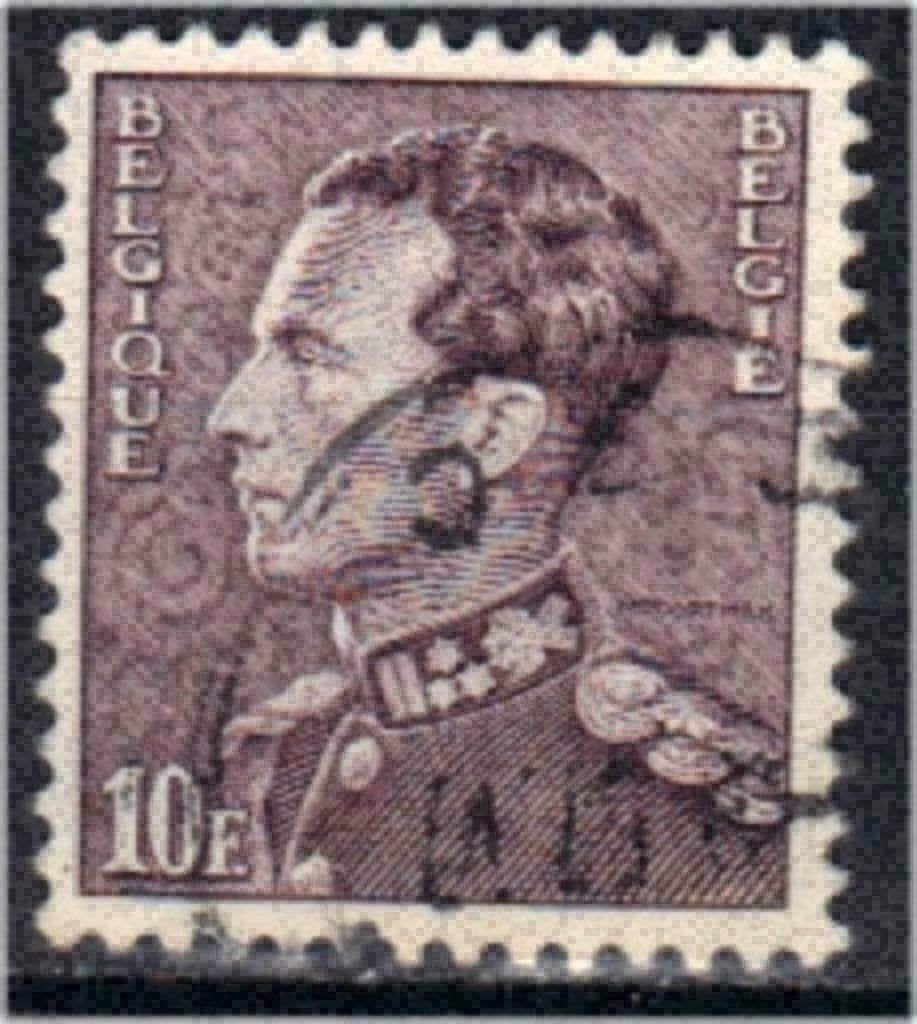 Belgique 1936 - Yvert 434 /OBP 434B - Léopold II - Por (ST), Envoi, Affranchi, Oblitéré, Maison royale