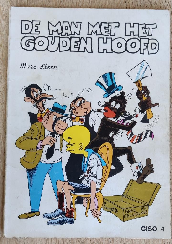 Nero - De man met het gouden hoofd, Boeken, Stripverhalen, Marc Sleen, Eén stripboek, Ophalen, Gelezen