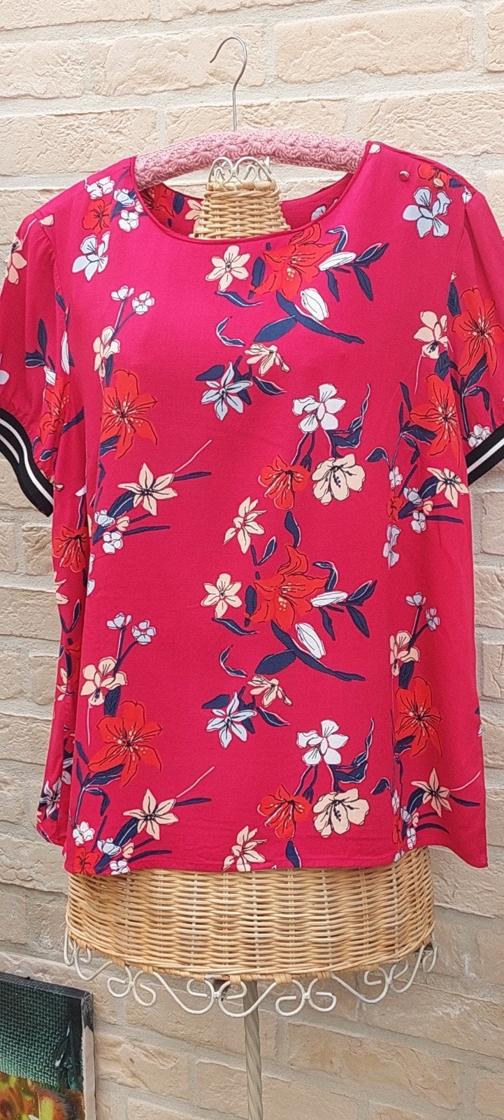 bloesje maat 44 damart, Kleding | Dames, Blouses en Tunieken, Maat 42/44 (L), Ophalen of Verzenden, Zo goed als nieuw, Damart