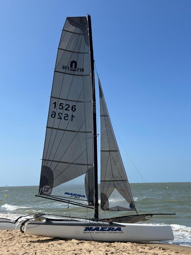 Nacra F18 infusion, Enlèvement, Utilisé