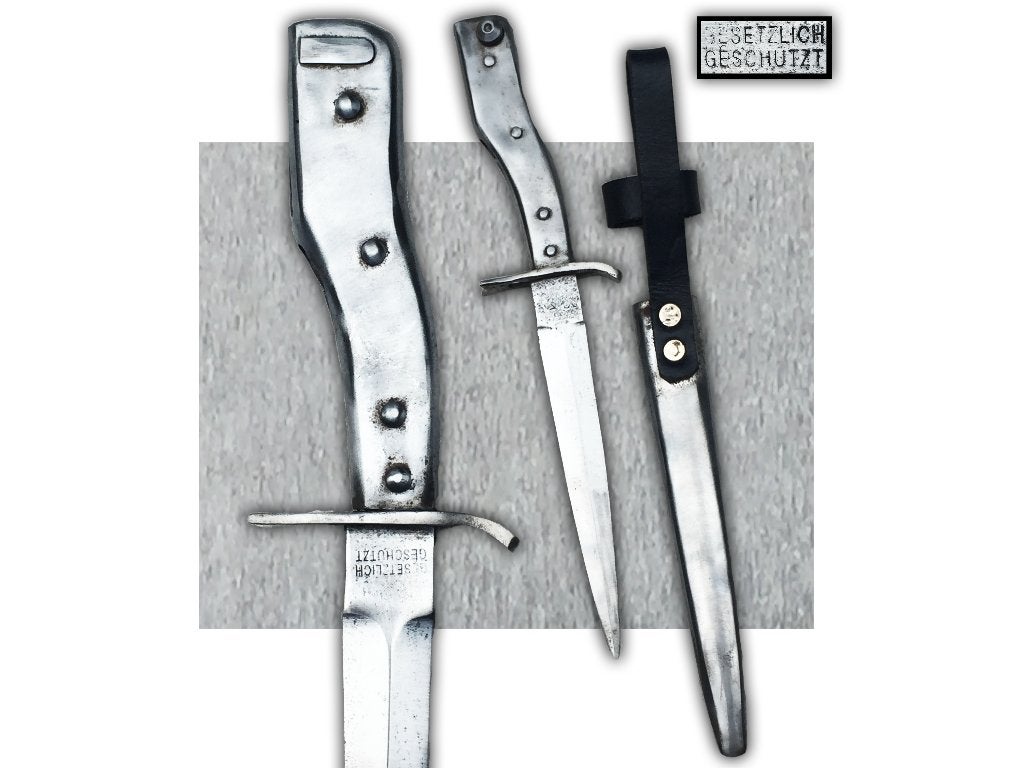 🚨Antieke PRUISISCHE ERZATS DEMAG DAGGER - WO1 - Repro, Verzamelen, Militaria | Algemeen, Ophalen of Verzenden, Landmacht, Mes of Dolk