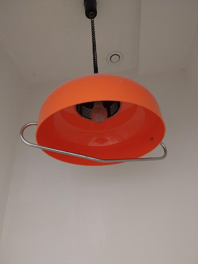 Retro verstelbare hanglamp, Ophalen, Gebruikt