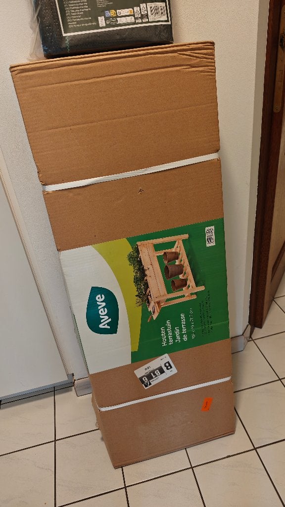 Houten Moestuin + Premium Potgrond + Gronddoek, Enlèvement, Neuf, Potager
