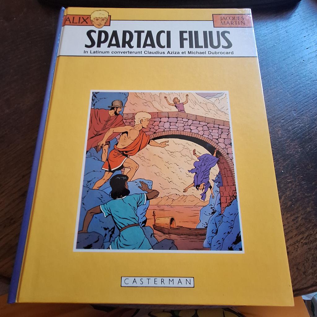 alix spartaci filius martin casterman, Envoi, Utilisé, Jacques Martin