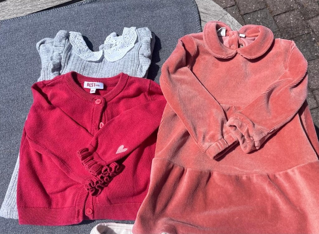 Baby kledij meisjes 3M-12M, Enfants & Bébés, Vêtements de bébé | Packs de vêtements pour bébés, Utilisé, Taille 86, Enlèvement
