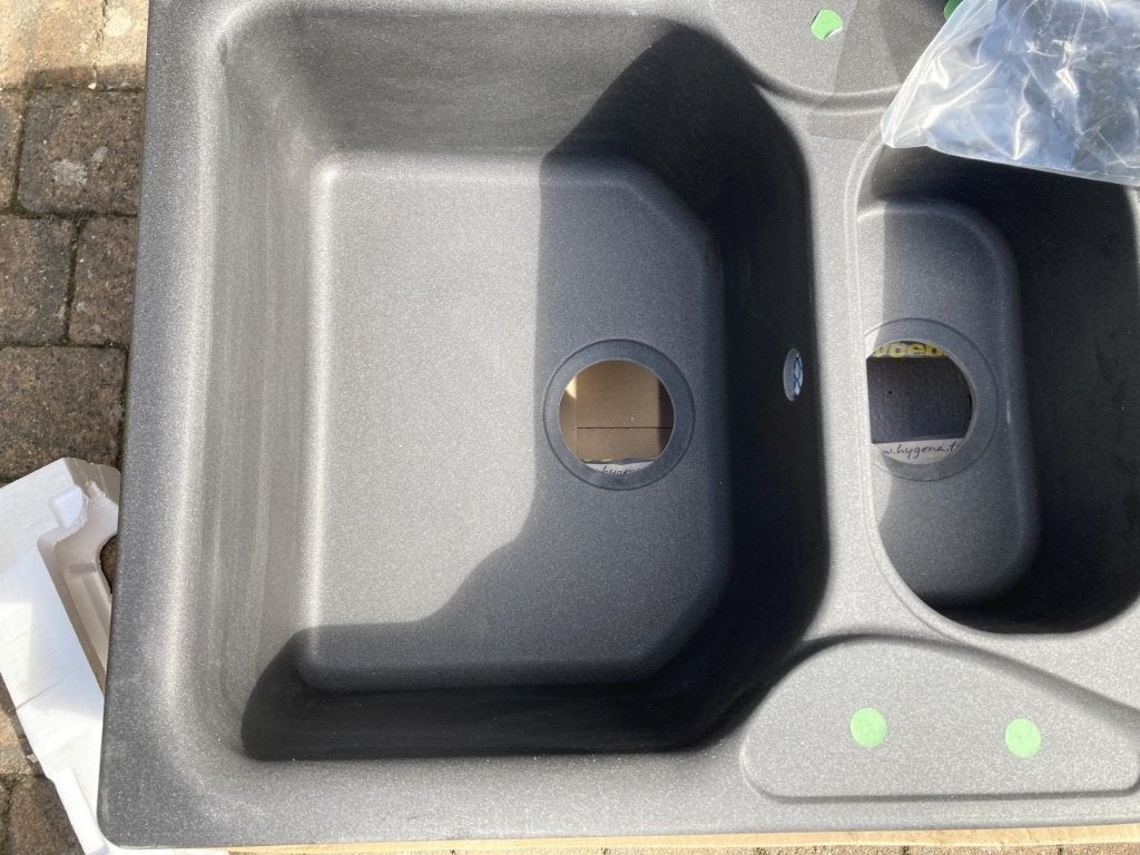 Evier 1 bac et demi - Franke - NEUF, Maison & Meubles, Neuf, 25 à 50 cm, Gris, Moins de 100 cm