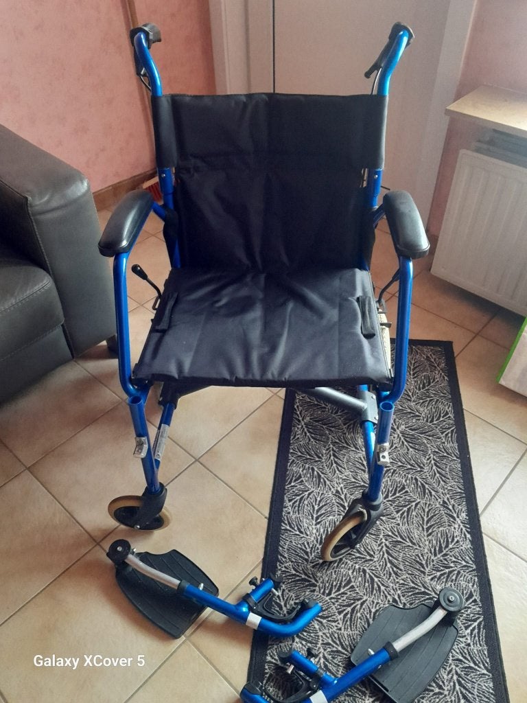rolstoel, Divers, Chaises roulantes, Enlèvement, Pliant, Utilisé, Fauteuil roulant à pousser