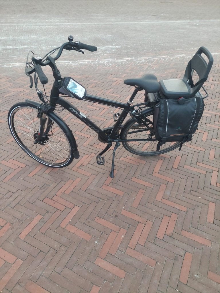 Prettige elektrische fiets, Enlèvement