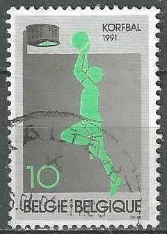 Belgie 1991 - Yvert/OBP 2403 - Korfbal (ST), Verzenden, Gestempeld, Gestempeld, Sport