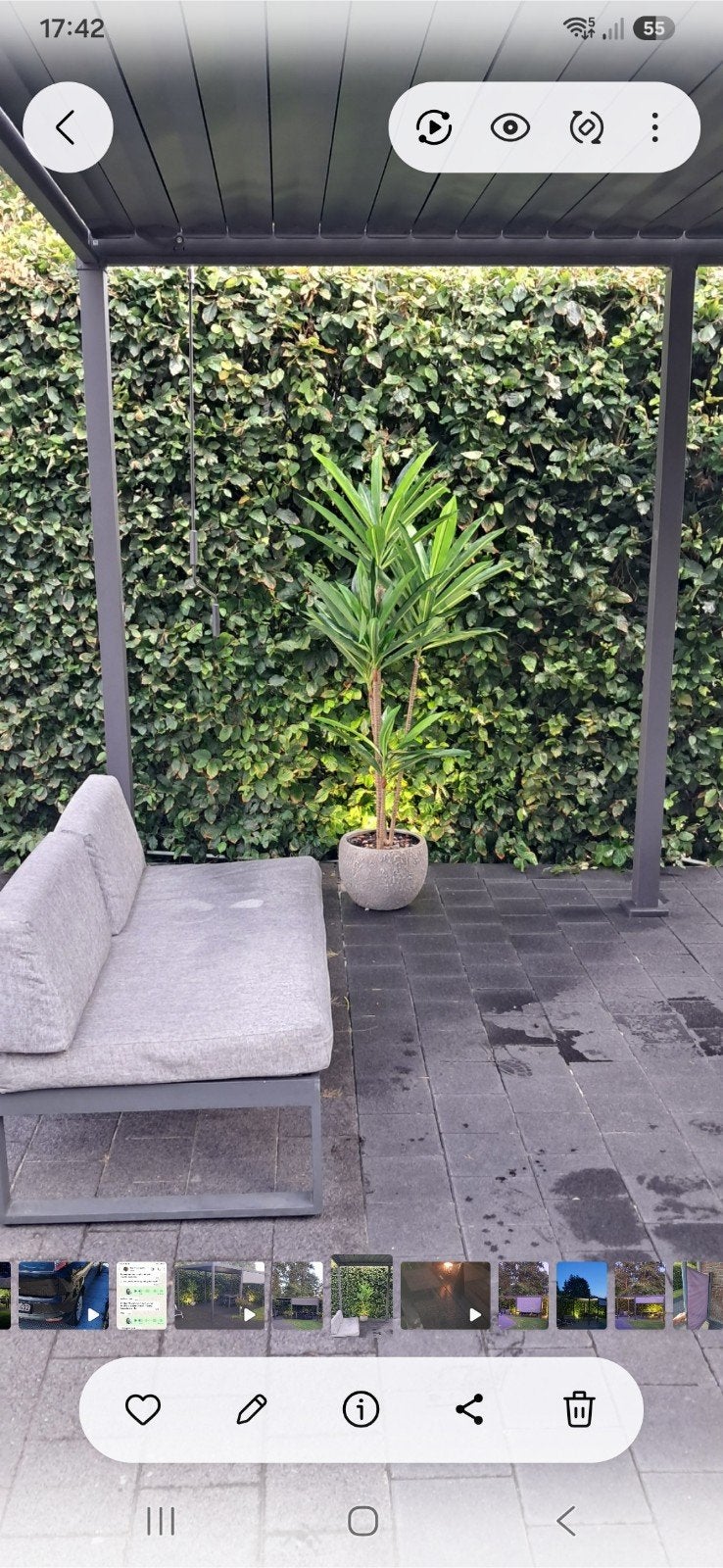 2 places gratuites, Jardin & Terrasse, Accessoires mobilier de jardin, Enlèvement