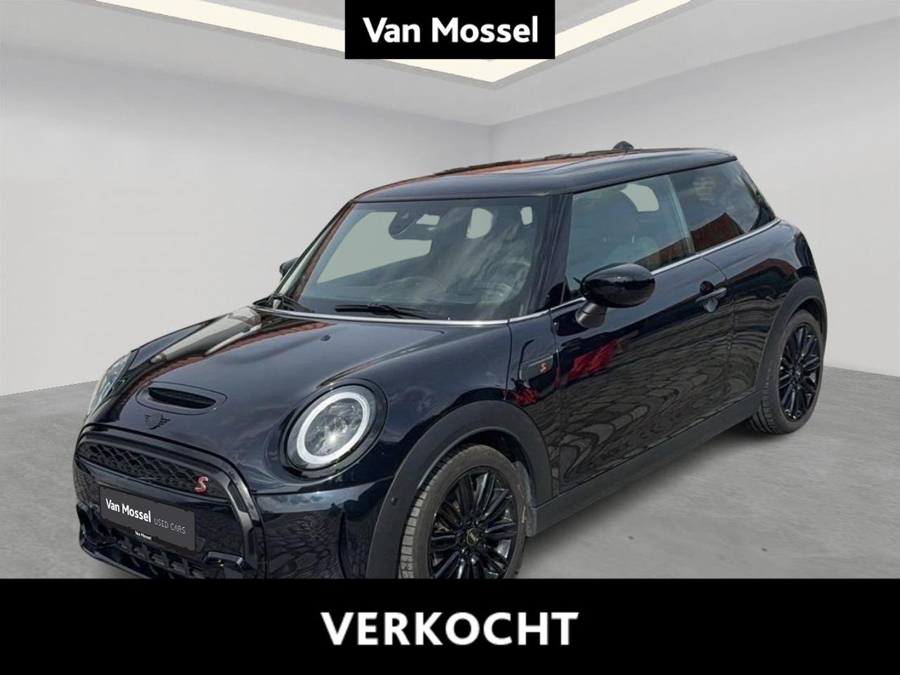 Mini Mini Cooper S (131 kW), Auto's, Stof, Zwart, 4 cilinders, 131 kW