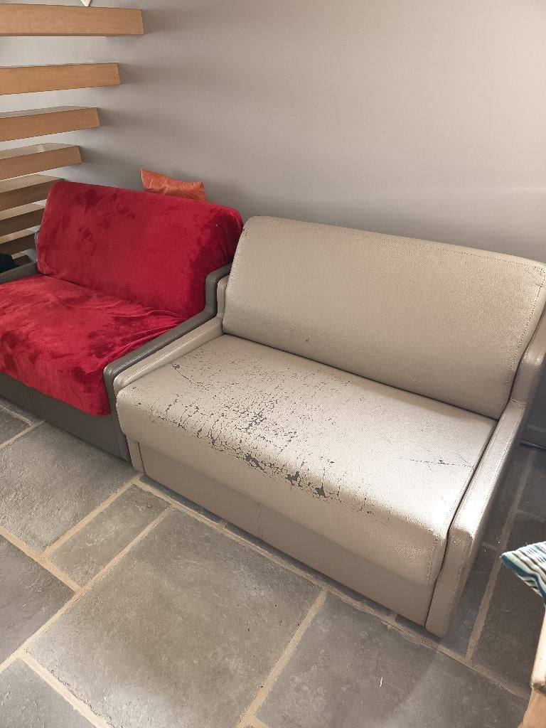 2 slaapzetels, Huis en Inrichting, Ophalen, Gebruikt