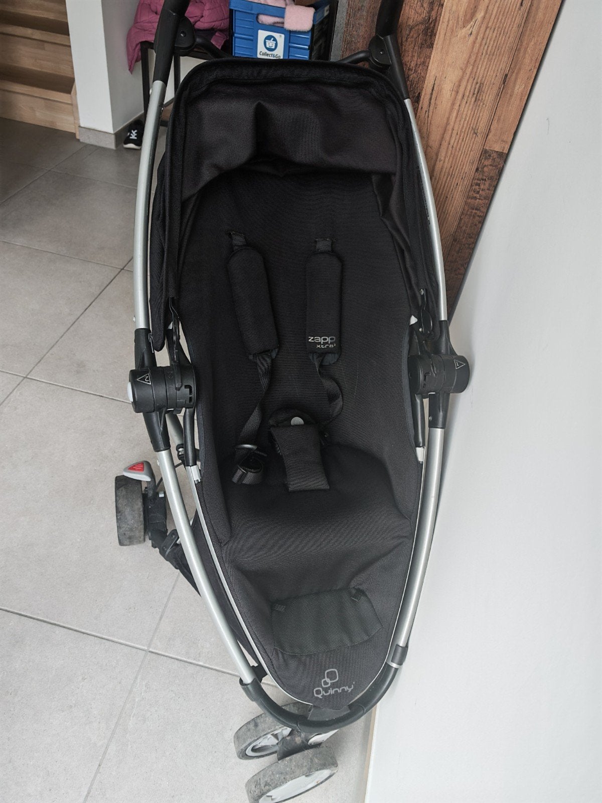 Buggy Quinny zapp, Ophalen