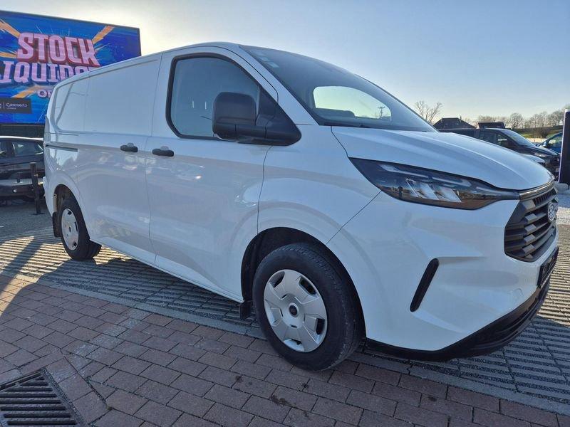 Ford Transit Custom 280S TD Trend, Auto's, Stof, Gebruikt, Zwart, 4 cilinders