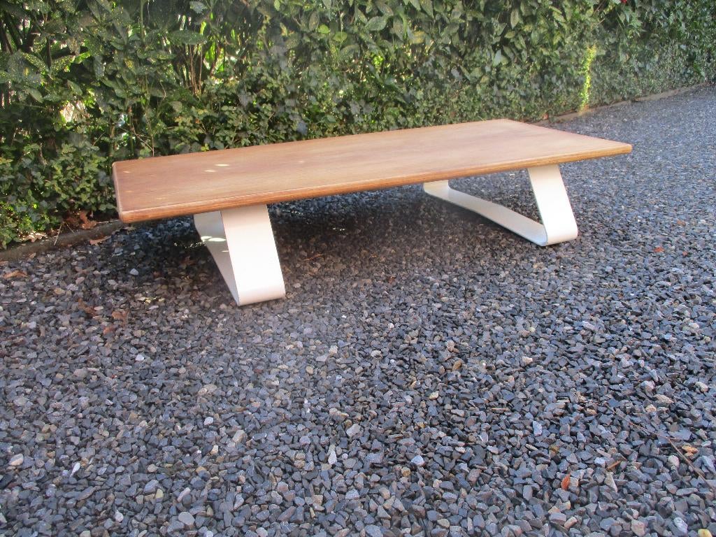 Salontafel, modern, Huis en Inrichting, Tafels | Salontafels, Ophalen, 100 tot 150 cm, 50 tot 100 cm, Zo goed als nieuw