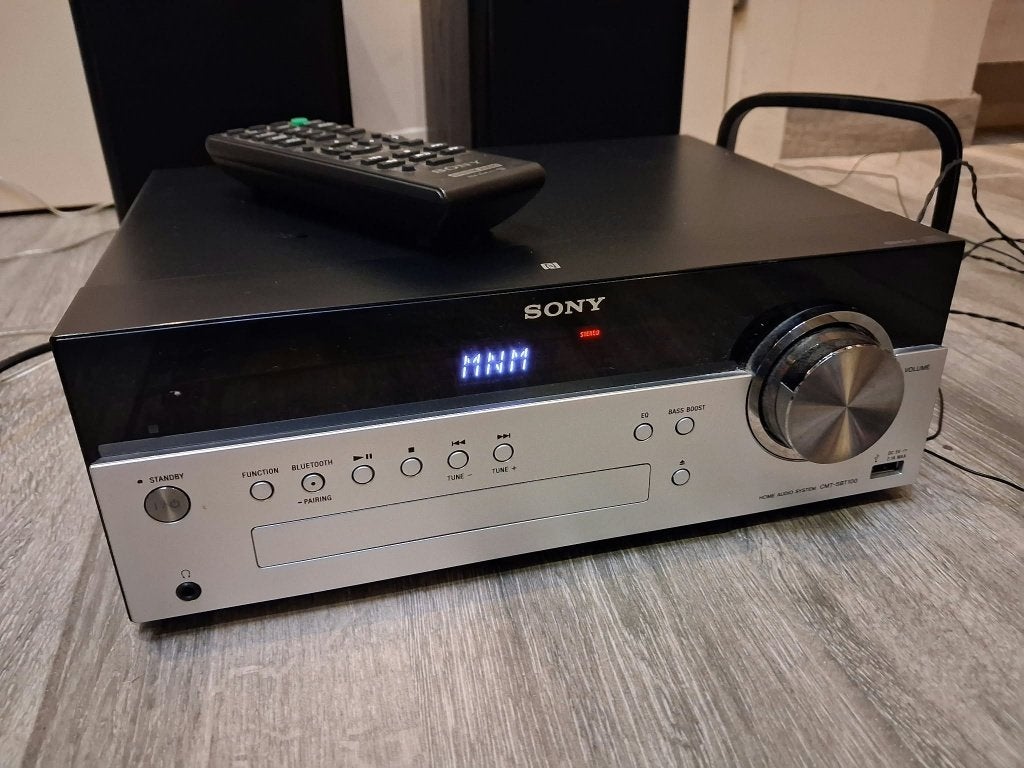 Sony Stereo met cd Speler en Radio - Bluetooth + afstandsb., Audio, Tv en Foto, Cd-speler, Ophalen of Verzenden, Zo goed als nieuw