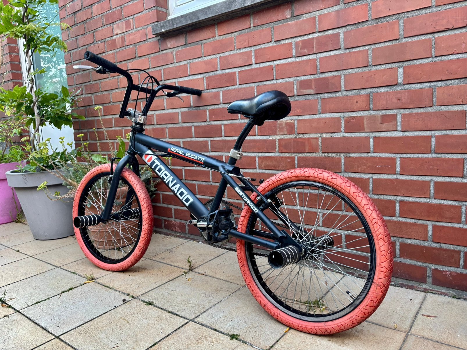 Royal bugatti tornado bmx 20’ inch, Fietsen en Brommers, Ophalen, 16 tot 20 inch, Staal, Velgrem