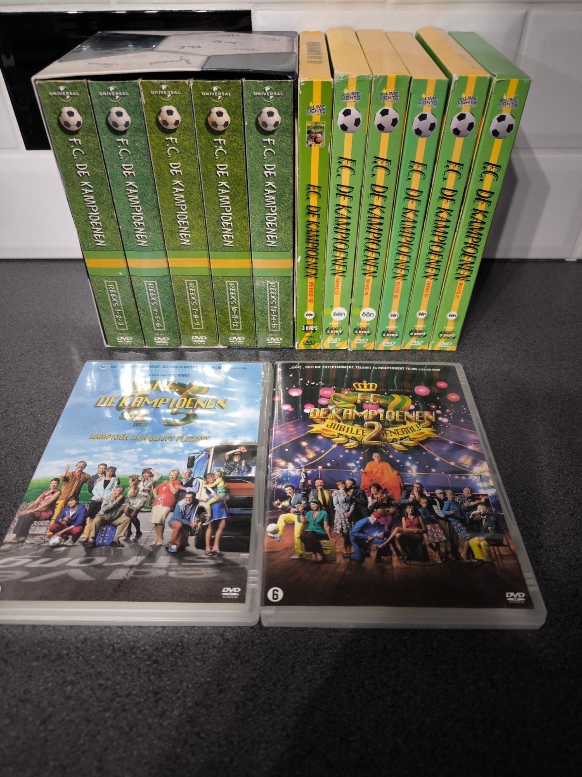 dvd collectie van fc de kampioenen alle 21 seizoenen, Enlèvement ou Envoi