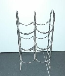 Metalen wijnrek, Ophalen, 50 – 75, Gebruikt, 5 tot 15 flessen